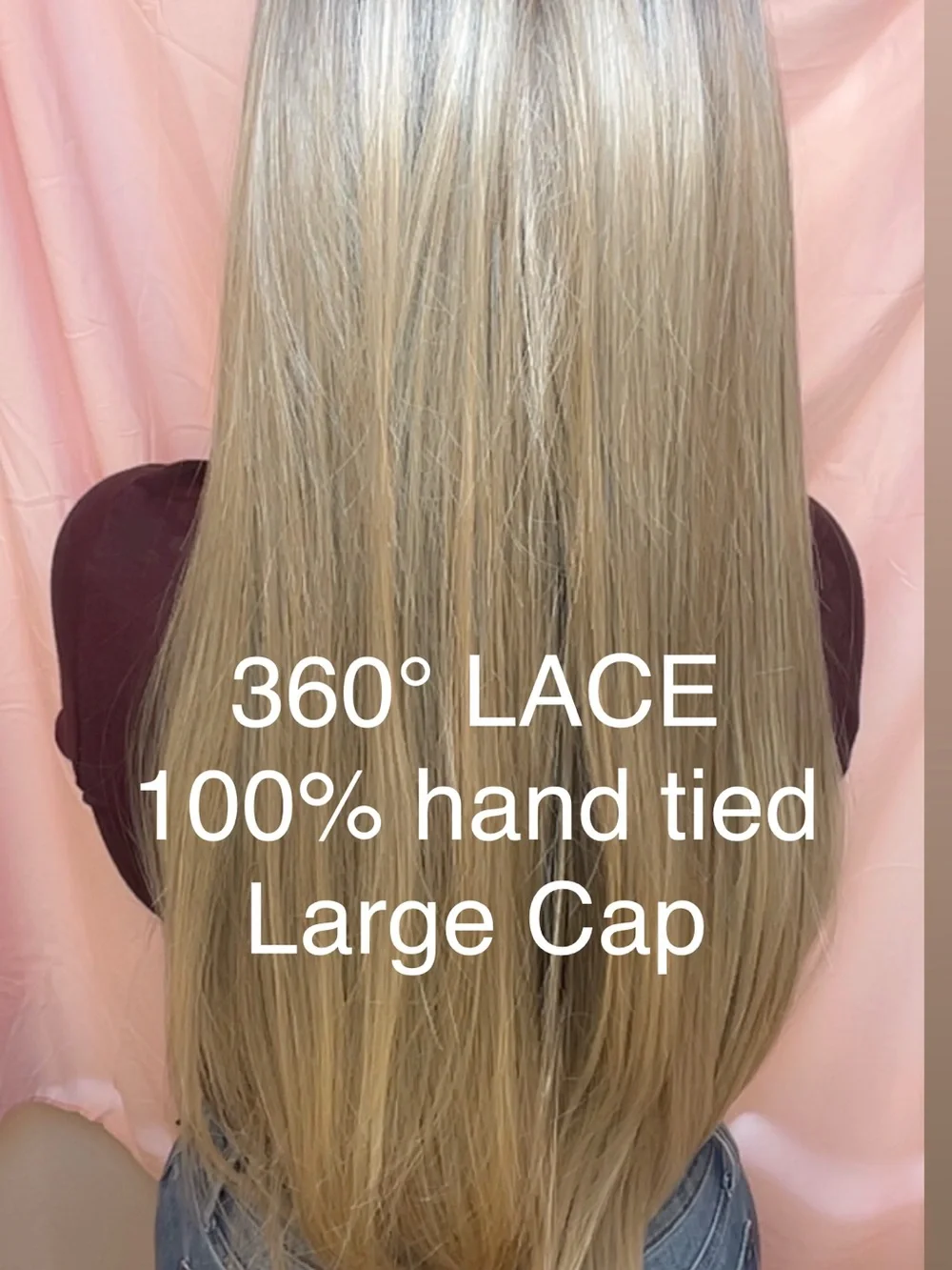 360° hand tied lace! - Picture 2 of 2